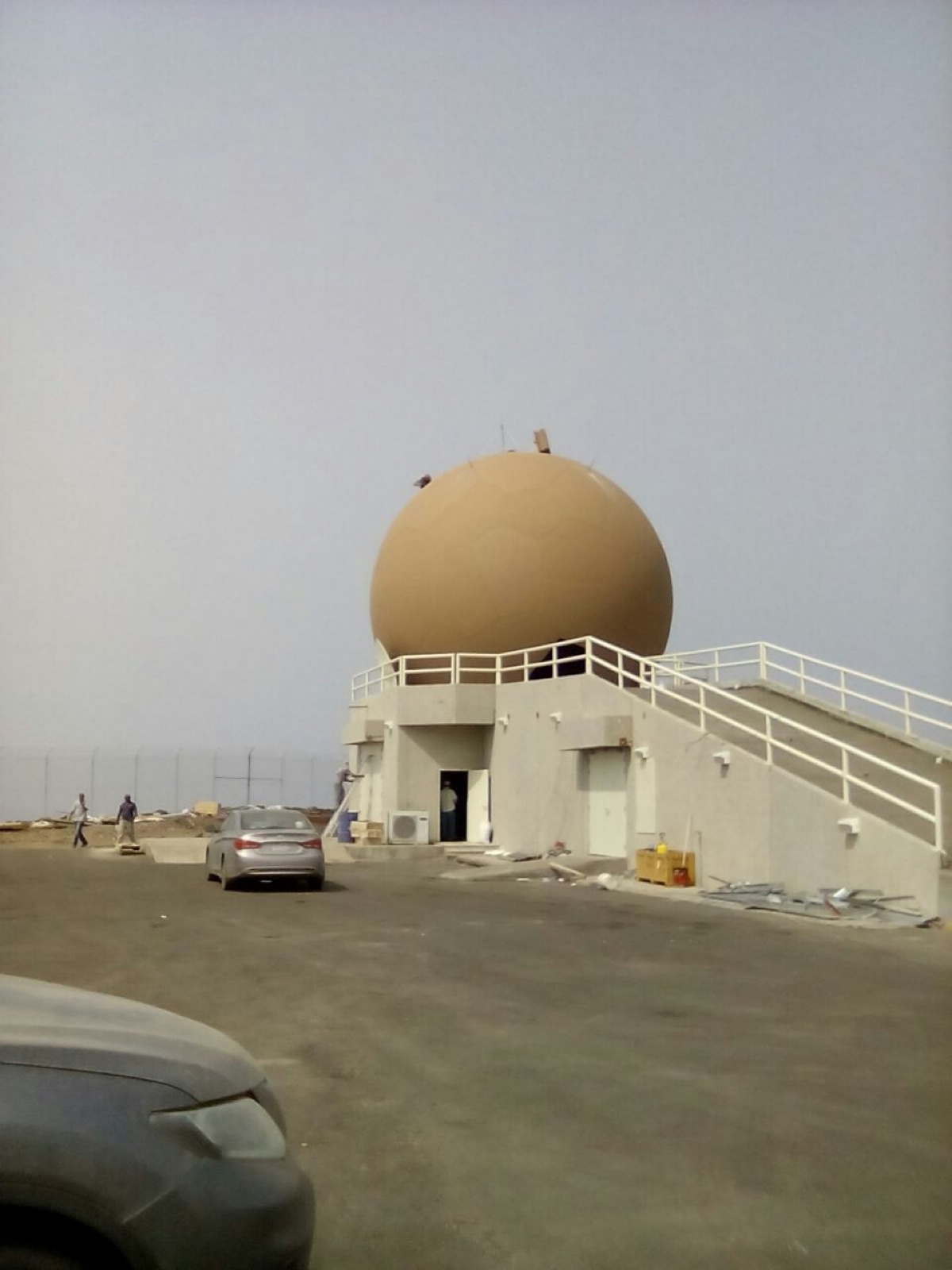 Radar facility from Dalma Technical Company’s project archive