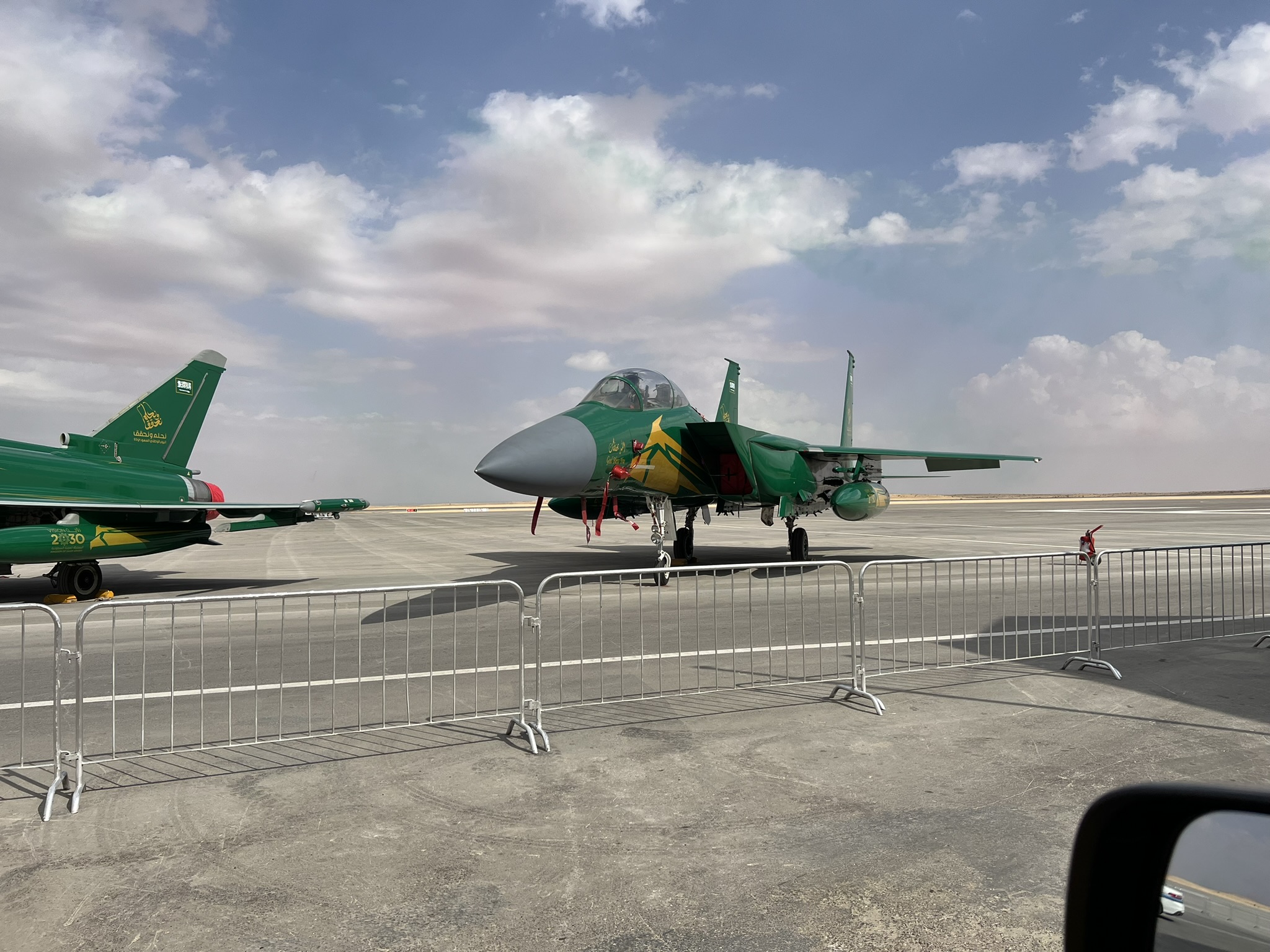 Royal Saudi Air Force F-15 aircraft